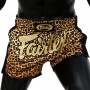 Fairtex BS1709 Шорты Тайский Бокс "Slim" Леопард